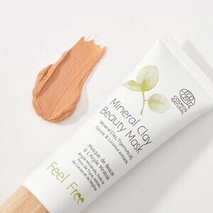 New Cosmos Natural Feel Free Mineral Clay Beauty Mask 2.53 oz